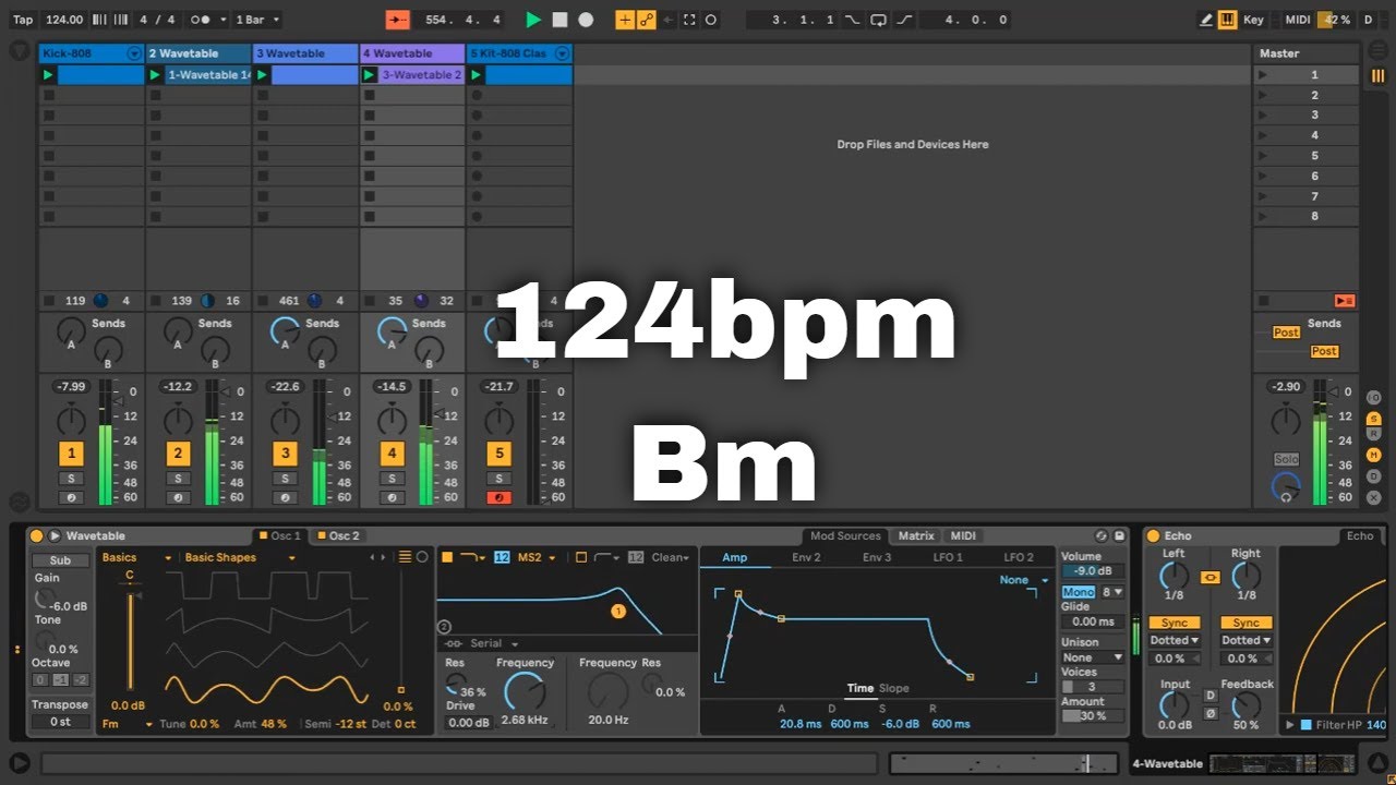 Ableton Live | Melodic Techno Wavetable | Workflow & Live Act | 241020