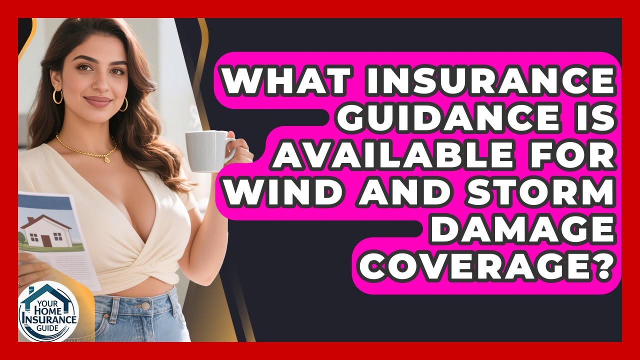 What Insurance Guidance Is Available for Wind and Storm Damage Coverage?