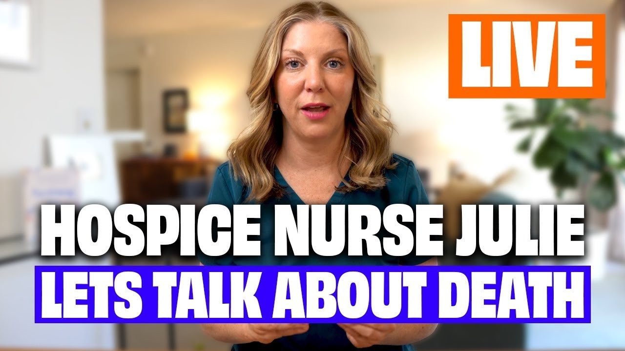 TALKING ABOUT DEATH LIVE @ 5PM PST HOSPICE NURSES CHAT!
