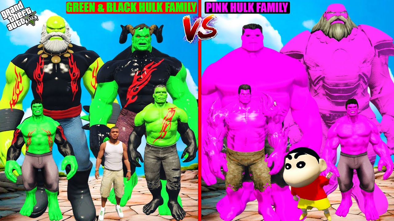 Franklin Purchasing $1 GREEN & BLACK HULK Family to $1,000,000,000 in GTA 5