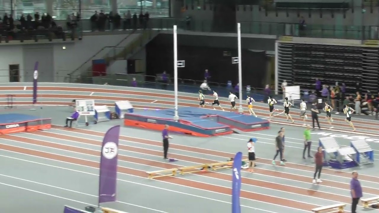 1500m men Scottish Athletics Indoor Invitational Meeting 1st March 2026