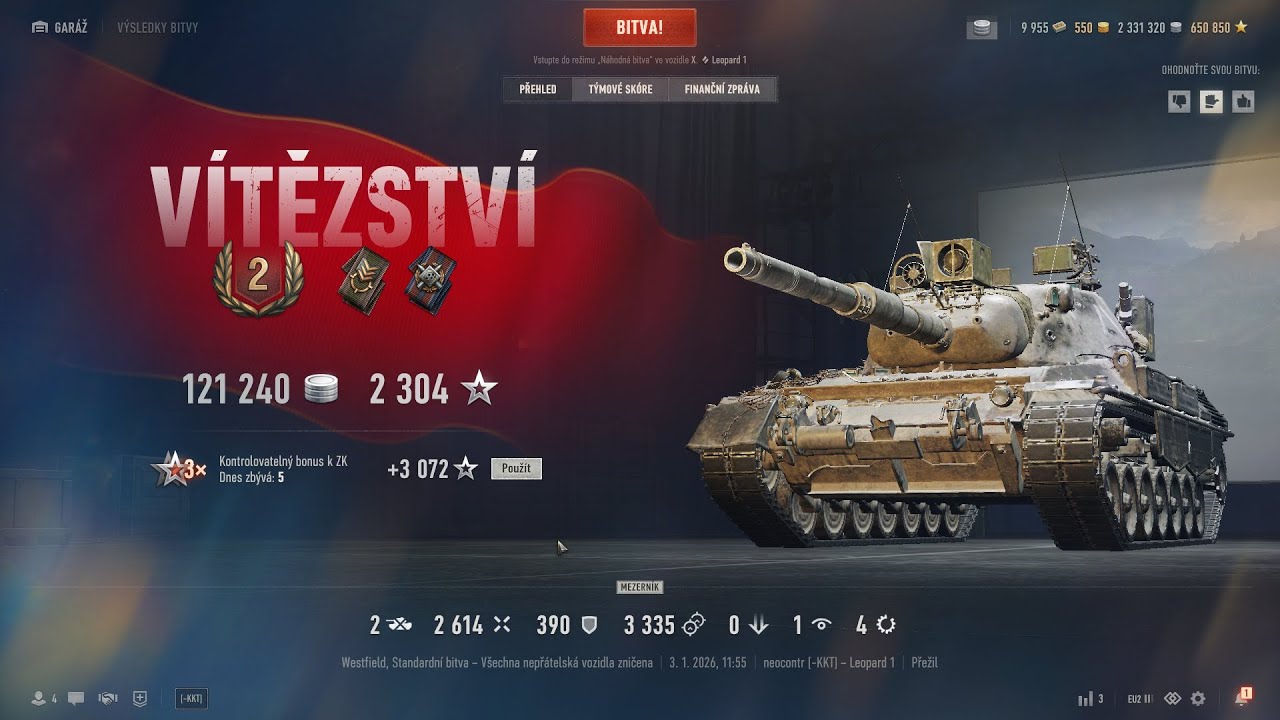 Leopard 1 - nestuj- pomahej - bav se - neocontr