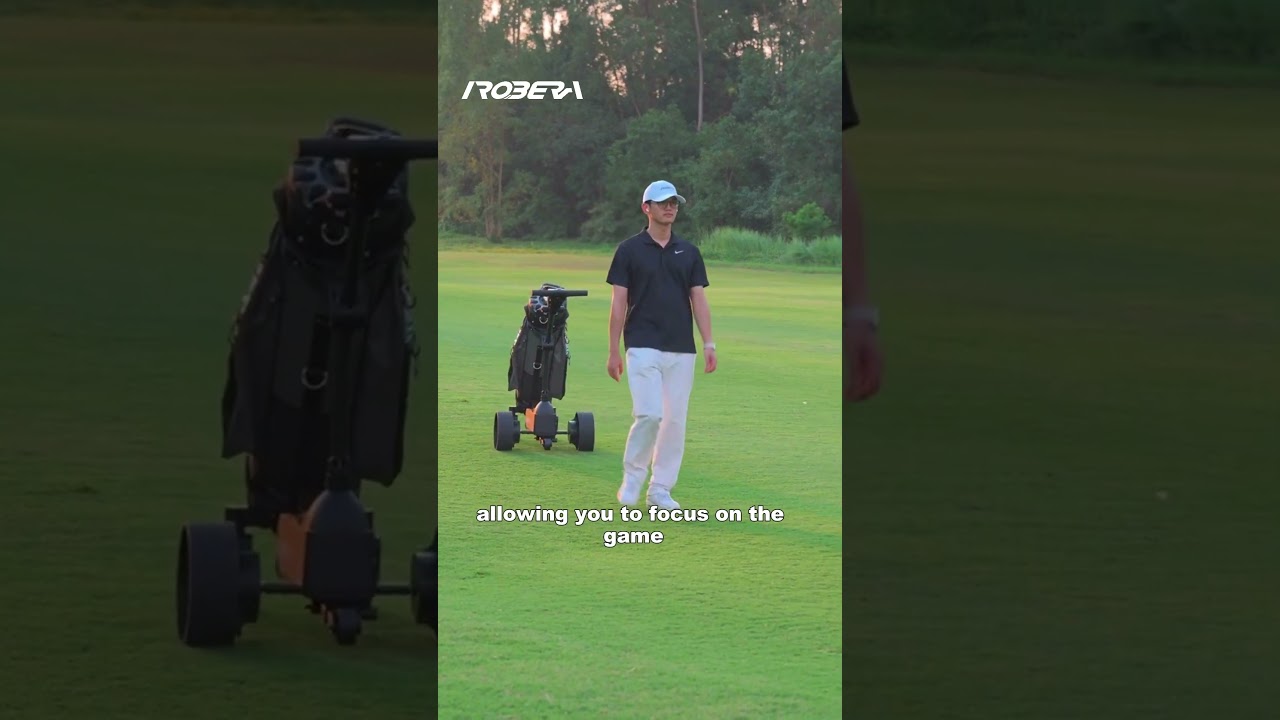 I Tried an Auto-Follow Golf Cart... It's a Game Changer!