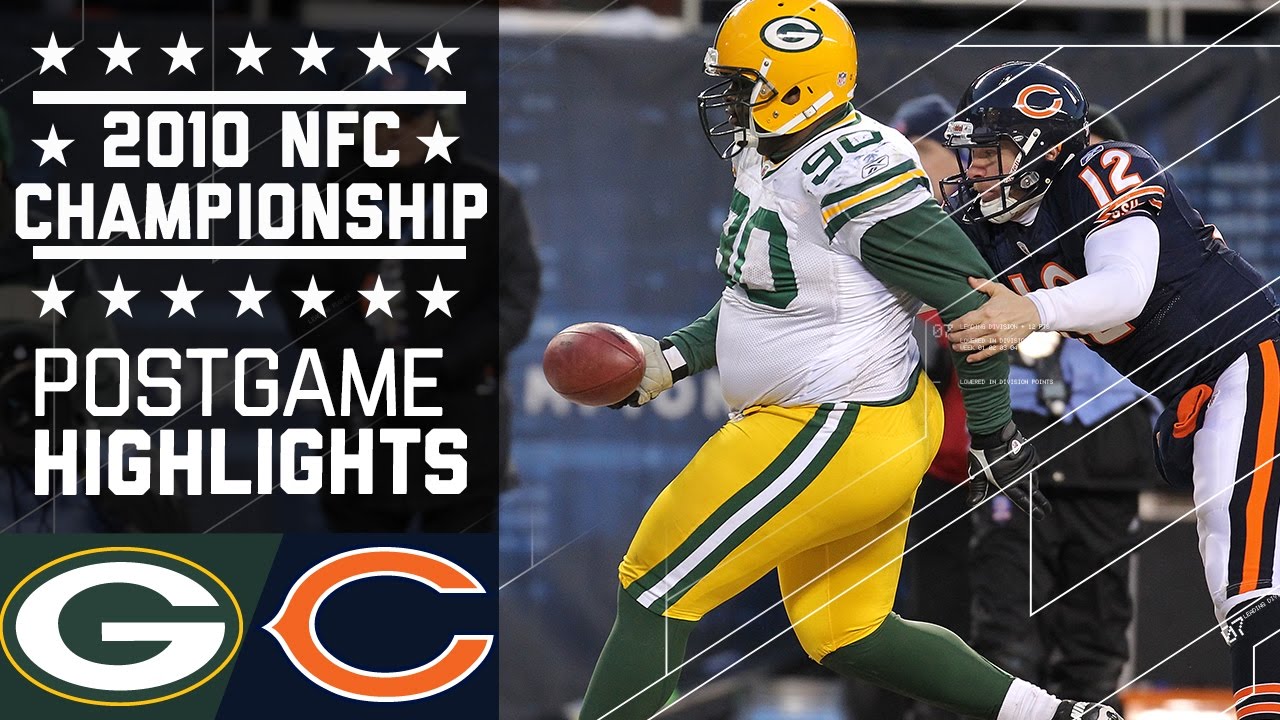 Packers vs. Bears 2010 NFC Championship | Game Highlights | NFL