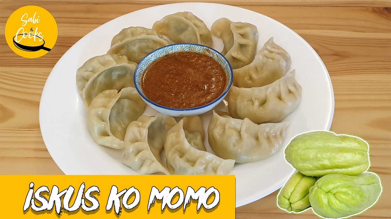 Iskus ko momo - Bari dekhi plate samma || Chayote squash momo recipe || Veg momo || Chow Chow momo