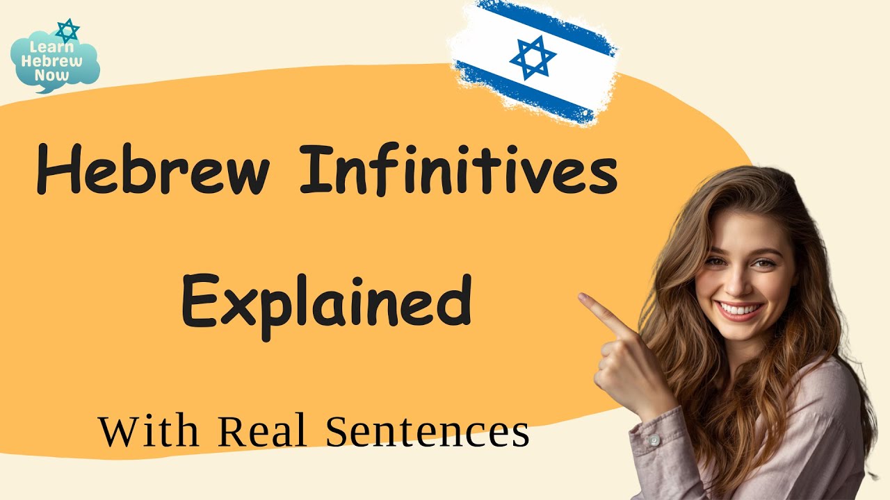 Hebrew Verbs Explained For Beginners | Learn Essential Hebrew Verbs With Everyday Example Sentences