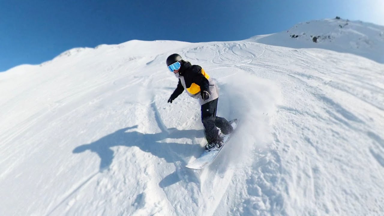 Snowboarding Alyeska Alaska - (Top To Bottom)