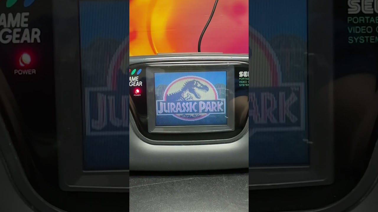 Jurassic Park on the Game Gear!