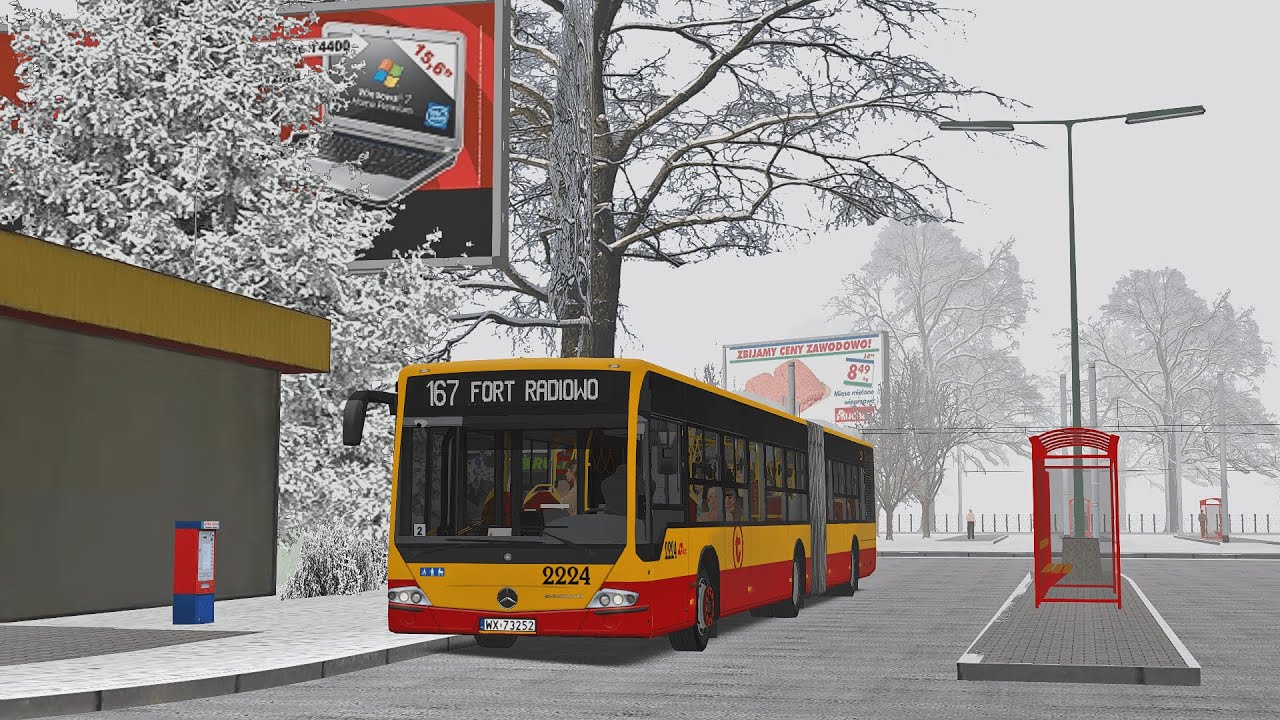 OMSI 2 - Mercedes-Benz Conecto G LF Euro 5 #2224 | MZA Warszawa