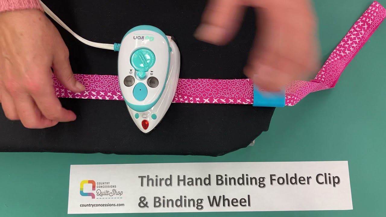 Third Hand Binding Tool and Binding Wheel