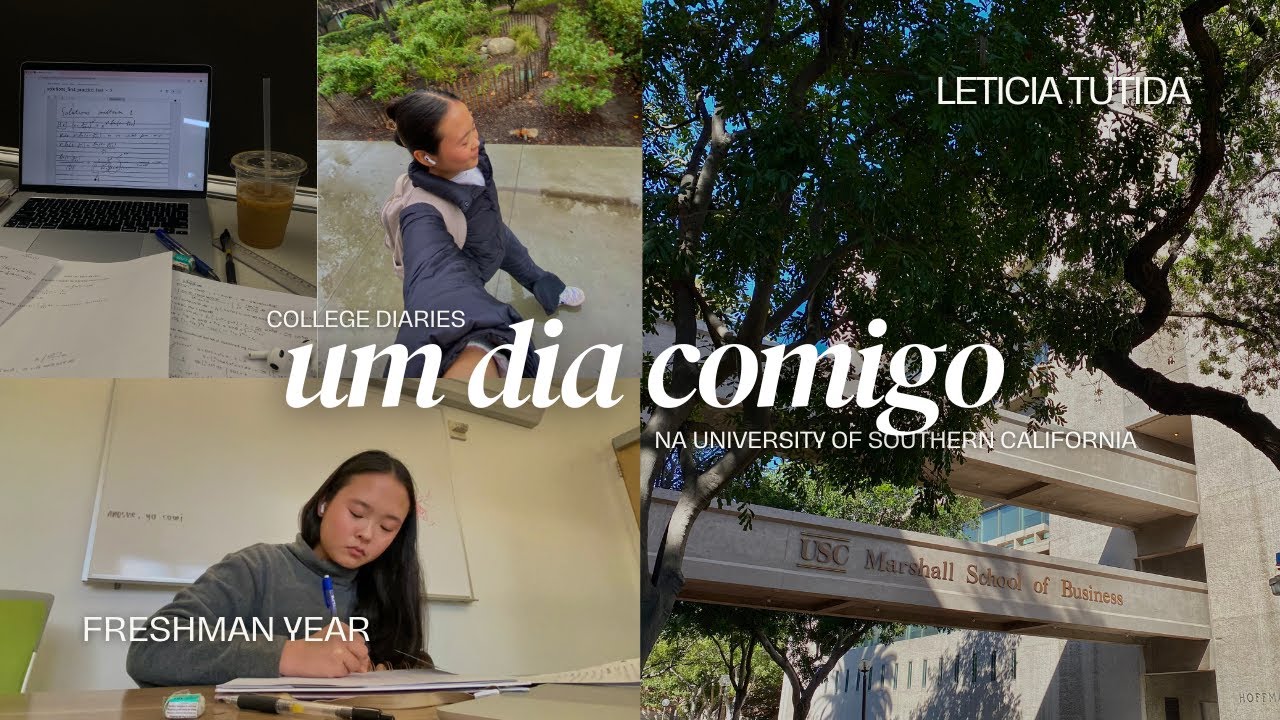 Um dia comigo estudando na USC | rotina, estudos e mais de uma estudante internacional nos EUA ⭐