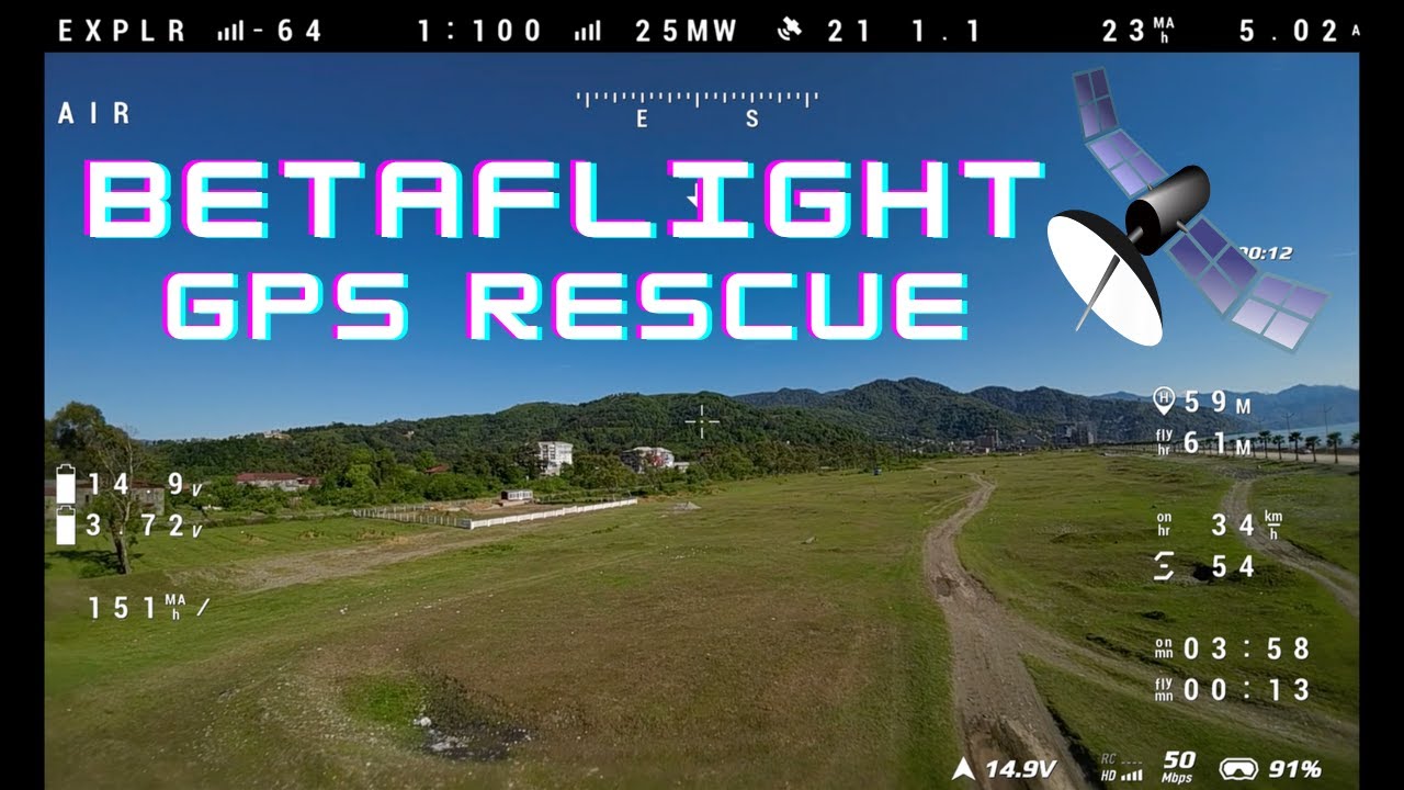 Как ПРАВИЛЬНО настроить Betaflight GPS Rescue - Flywoo Explorer LR 4 O3