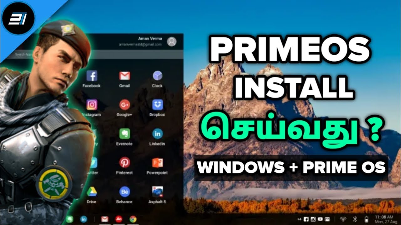 How To Install PrimeOS in Dual Boot | without Error | Sam Tech Tamil