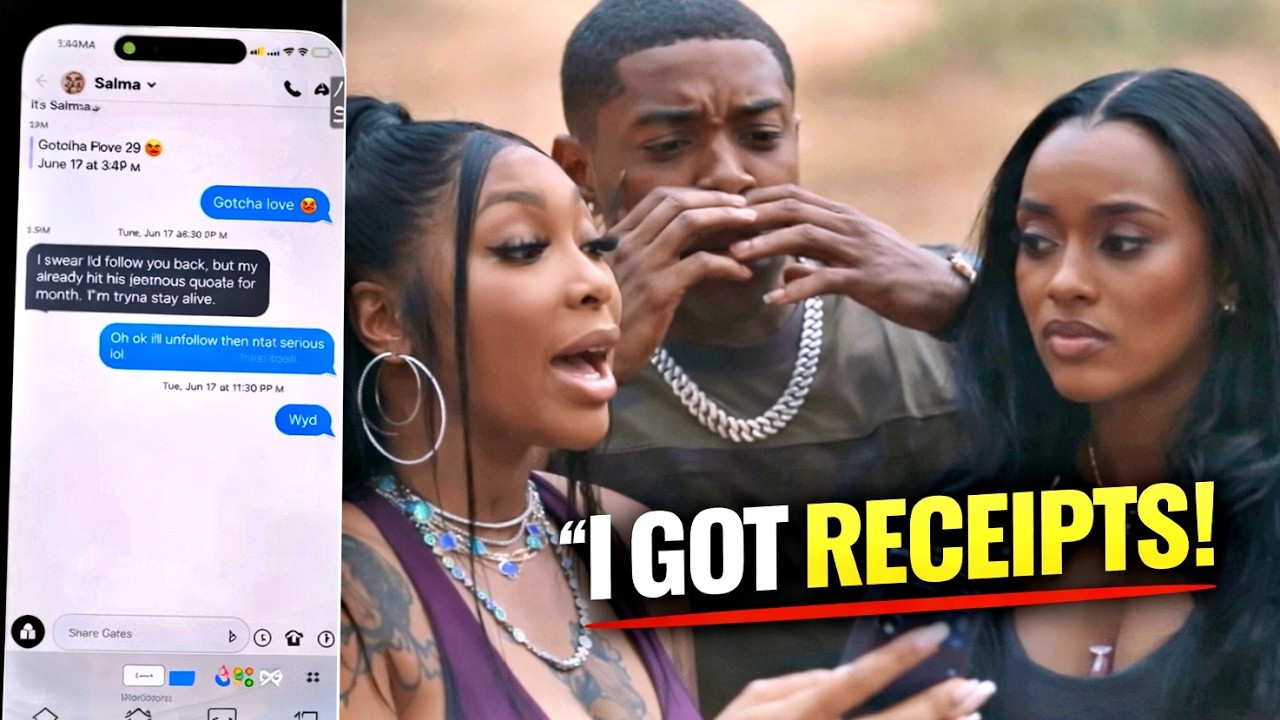 Sierra EXPOSES Salma With TEXT MESSAGES In Front Of Scrappy & Brittany – LHHATL S13E1