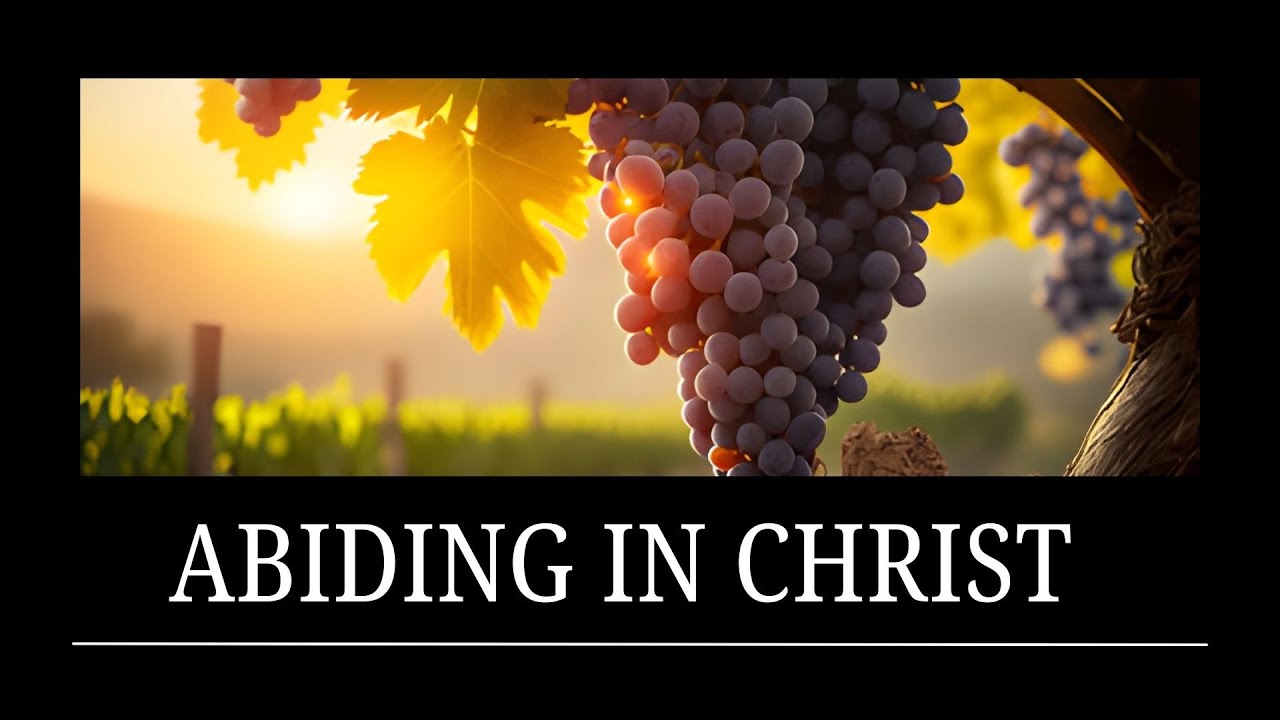 Abiding in Christ pt.2 | Dr.Robbie Crisp