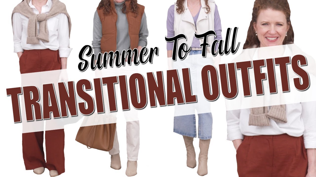 Summer To Fall TRANSITIONAL Outfit Ideas Including Linen, Button-Up Shirts, Shorts, Skirts & More!