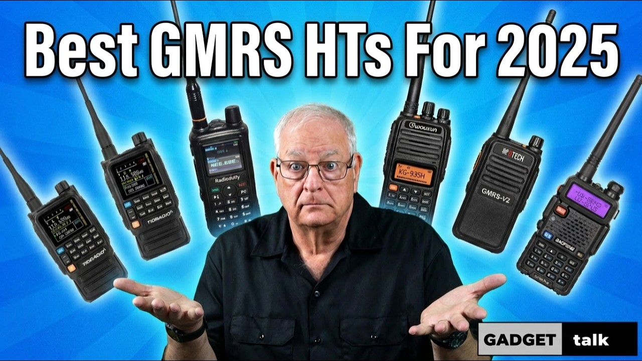 2025's Best GMRS HTs. Treat Yourself to One of the Best GMRS HTs to Start 2026!