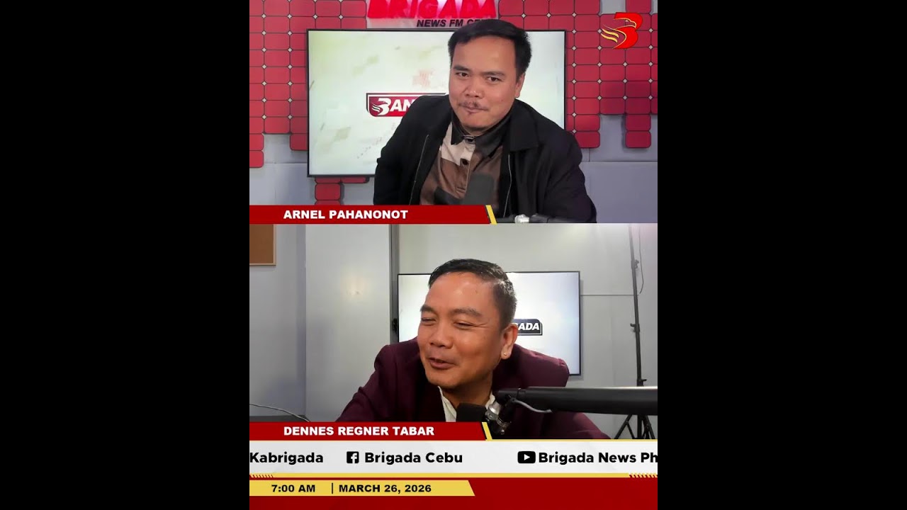 𝐁𝐀𝐍𝐀𝐓 𝐁𝐑𝐈𝐆𝐀𝐃𝐀 MARCH 26, 2026 | THURSDAY 90.7 BRIGADA NEWS FM CEBU