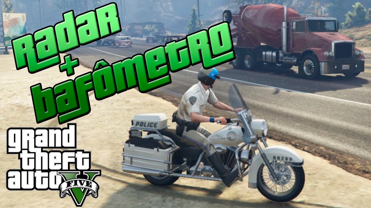 GTA V: Radar e bafômetro - Polícia Rodoviária