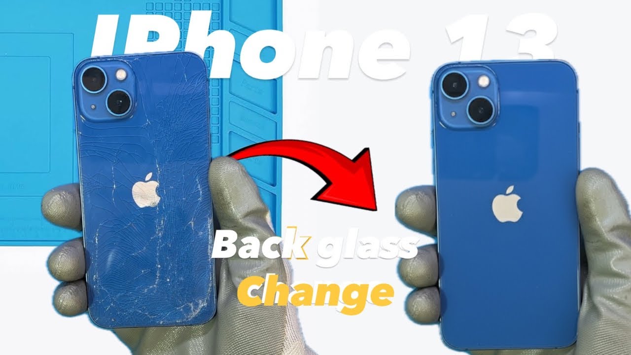 iPhone 13 Back Glass Replacement at Home | No Opening, No Expensive Tools||DIY