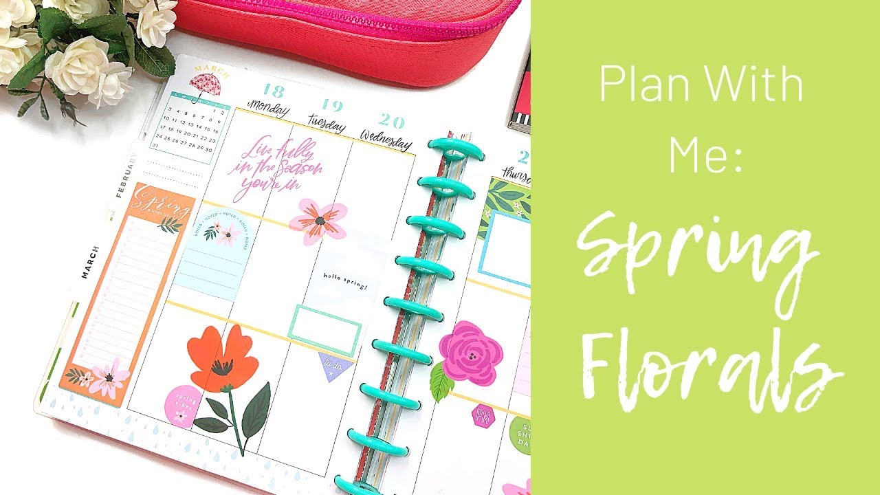 Plan With Me | Happy Year | Spring