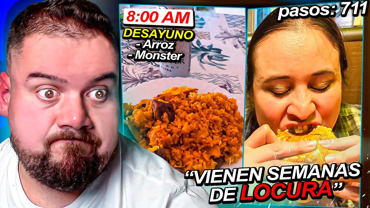 LA DIETA DE RECORTE SE LE HA IDO LA CABEZA CON LA COMIDA