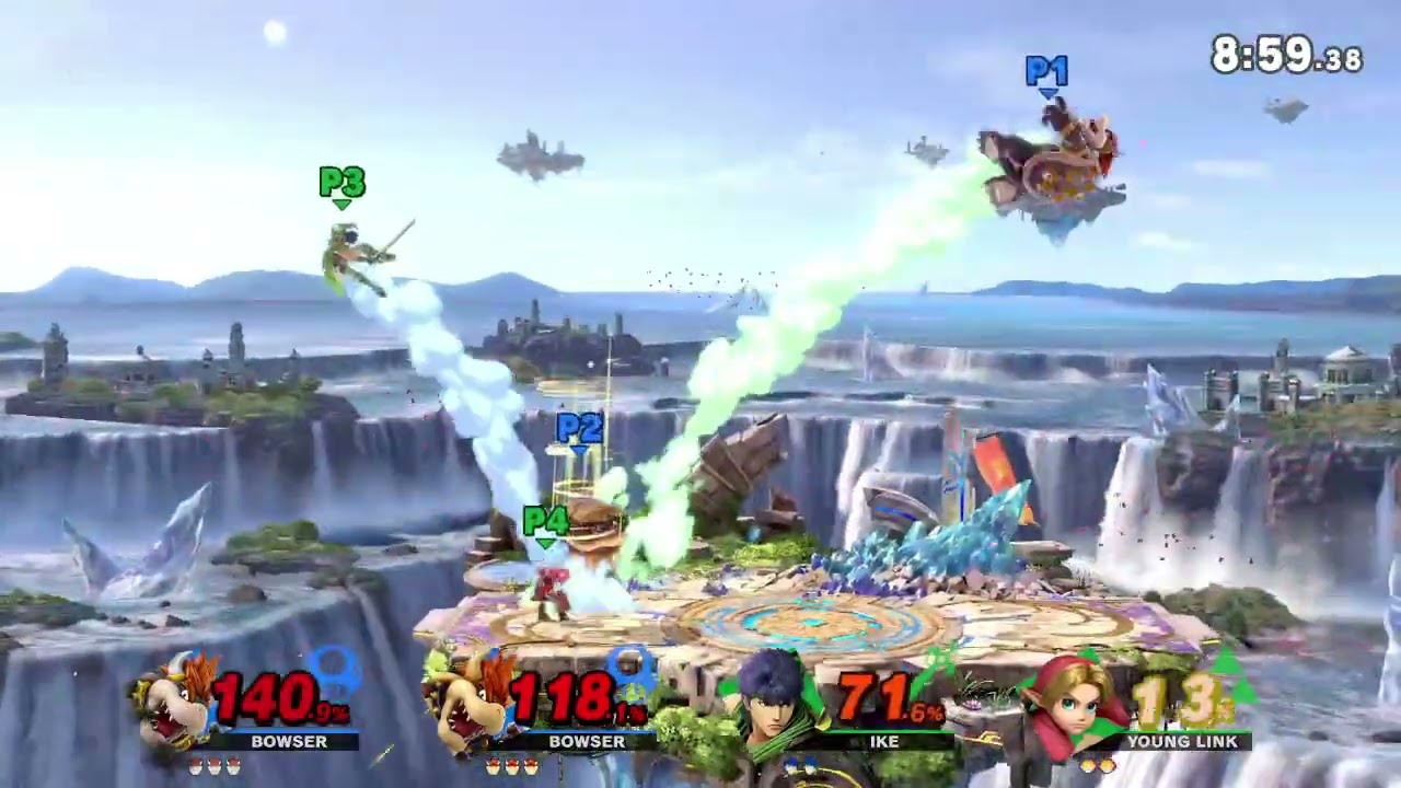 Super Smash Bros Ultimate - Shells beat swords