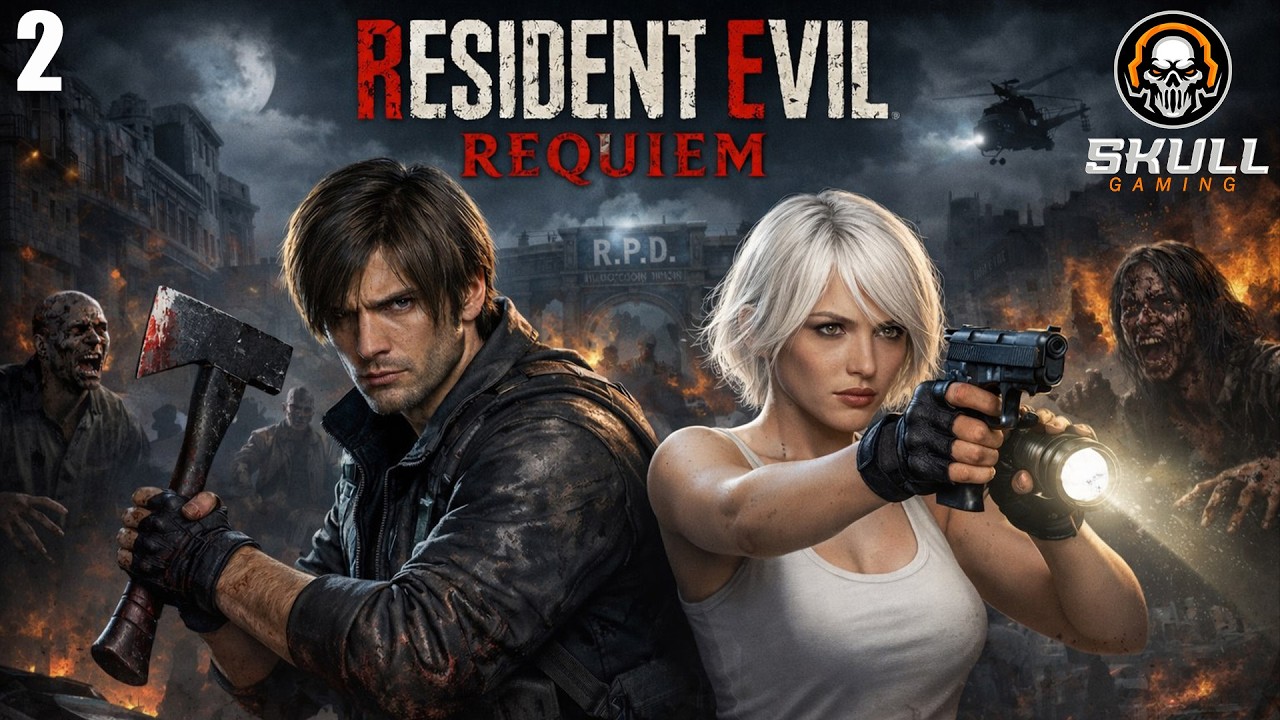 Resident Evil Requiem. Прохождение на РУССКОМ. Ч.2.  STREAM!!! #residentevil