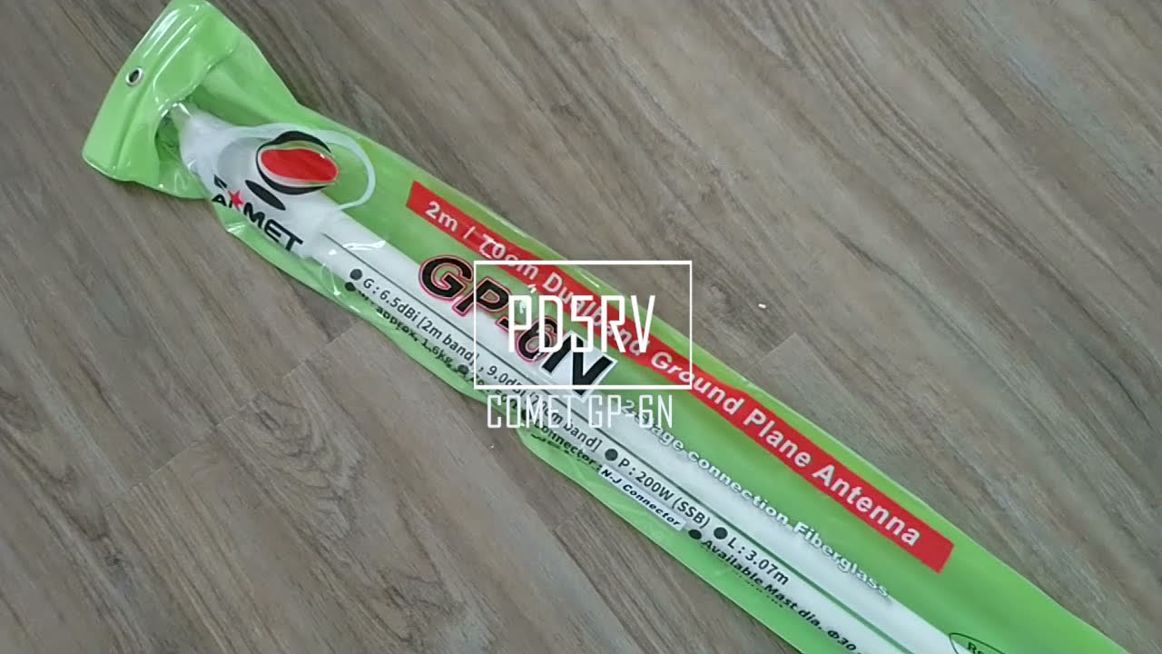 HAM RADIO Antenna 2/70 comet gp 6 unboxing