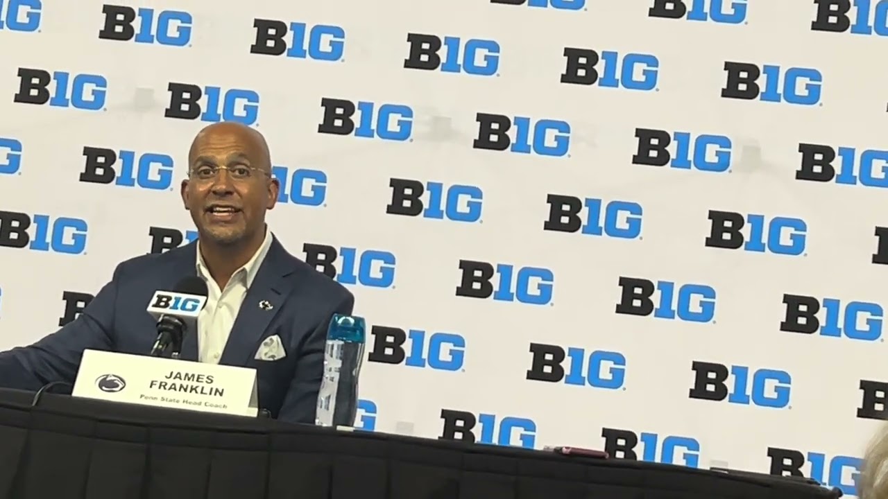 PSU HC James Franklin 7/24/24 | Big Ten Media Days | NSN