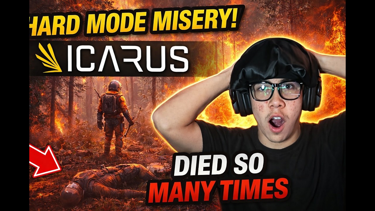 ICARUS Hard Mode Is BRUTAL… I Died So Many Times. #icarus  #survivalgames  #hardmode  #gaming