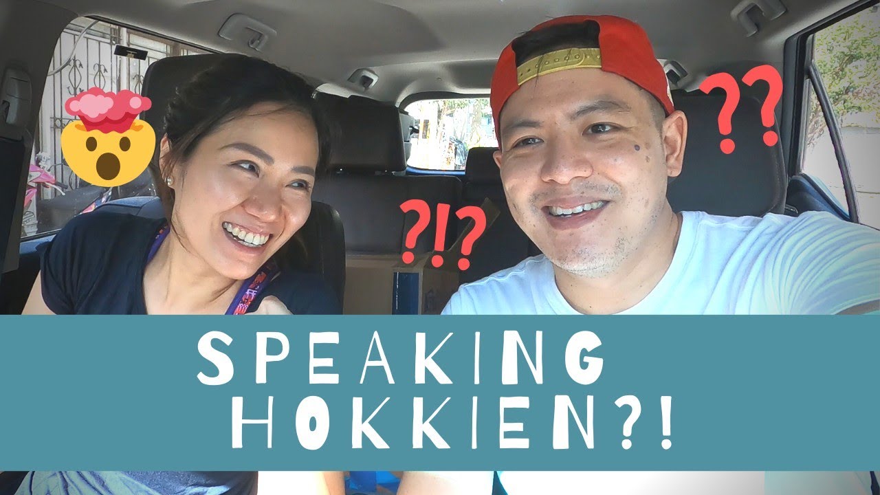 We tried Speaking ONLY HOKKIEN to each other *don't laugh at us!* CHINESE/FOOKIEN (not 24 hours)
