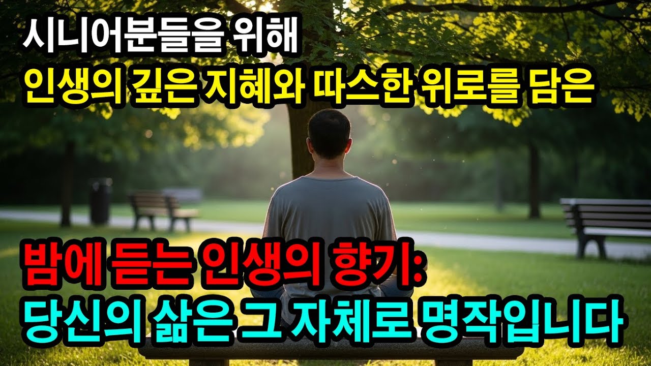 인생의 깊은 지혜와 따스한 위로를 담은, 밤에 듣는 인생의 향기 #명언 #지식 #불교 #부처님말씀