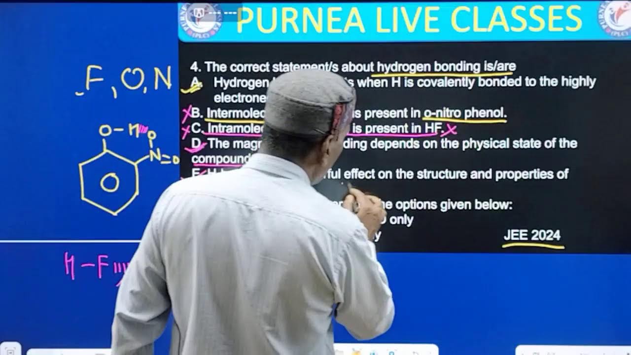 JEE I CHEMISTRY I CHEMICAL BONDING AND MOLECULAR STRUCTURE I CONCEPT+ PYQS | LECTURE-01
