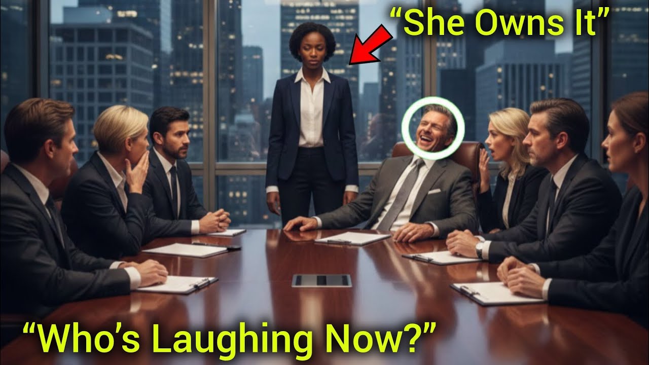 “Millionaire Laughed When a Black Girl Said “I’m Your Boss” — Until the Board Confirmed It.