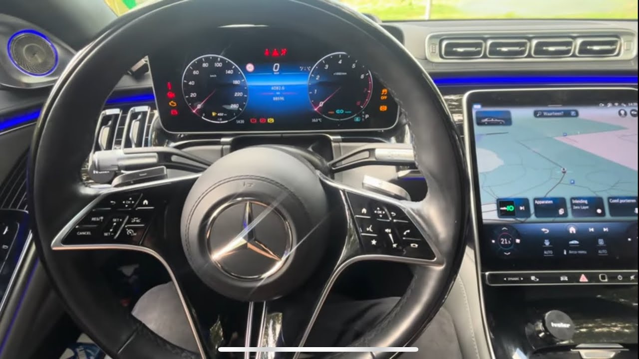 Mercedes S-класса MAYBACH 580 Техническое обслуживание / Сброс масла
