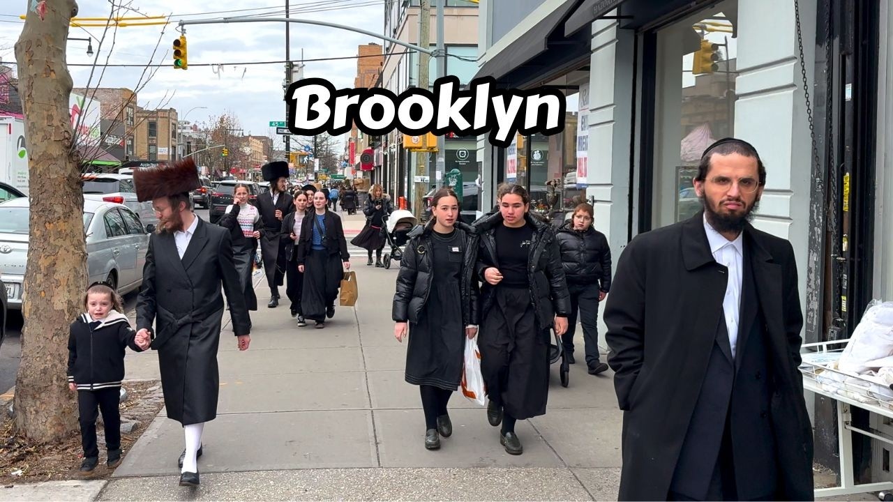 Purim In Borough Park Brooklyn Hasidic Jewish Community New York