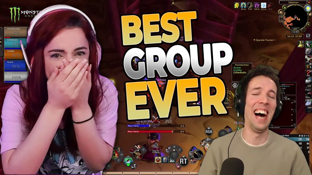 BEST of ONLYFANGS w/ Grubby | Most HILARIOUS Dungeon Group EVER