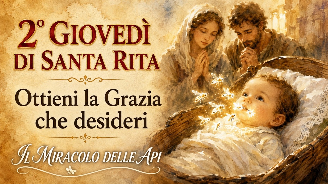 SANTA RITA: Il Miracolo delle Api e la Preghiera Potente (2° dei 15 Giovedì)