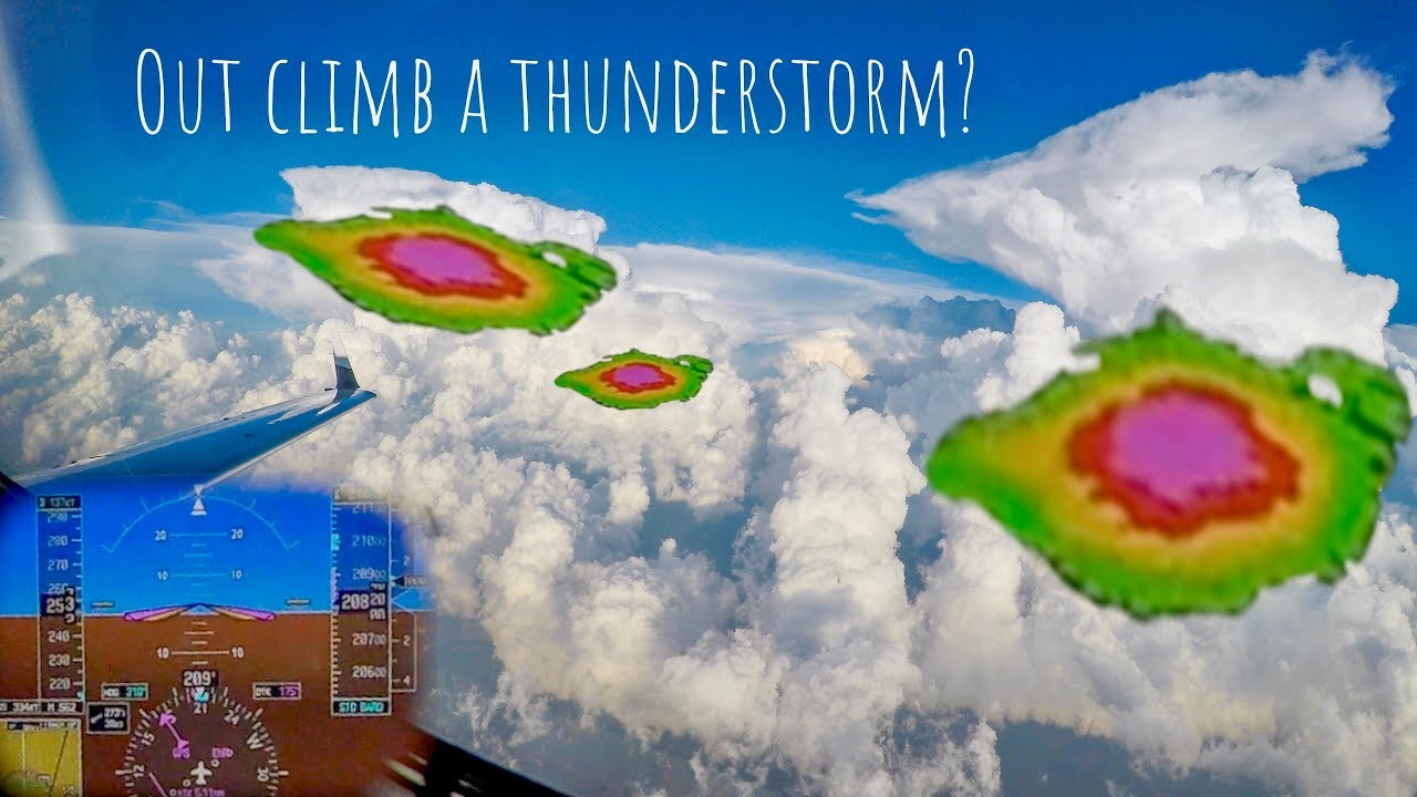 Single Pilot Thunderstorm Avoidance Phenom 300