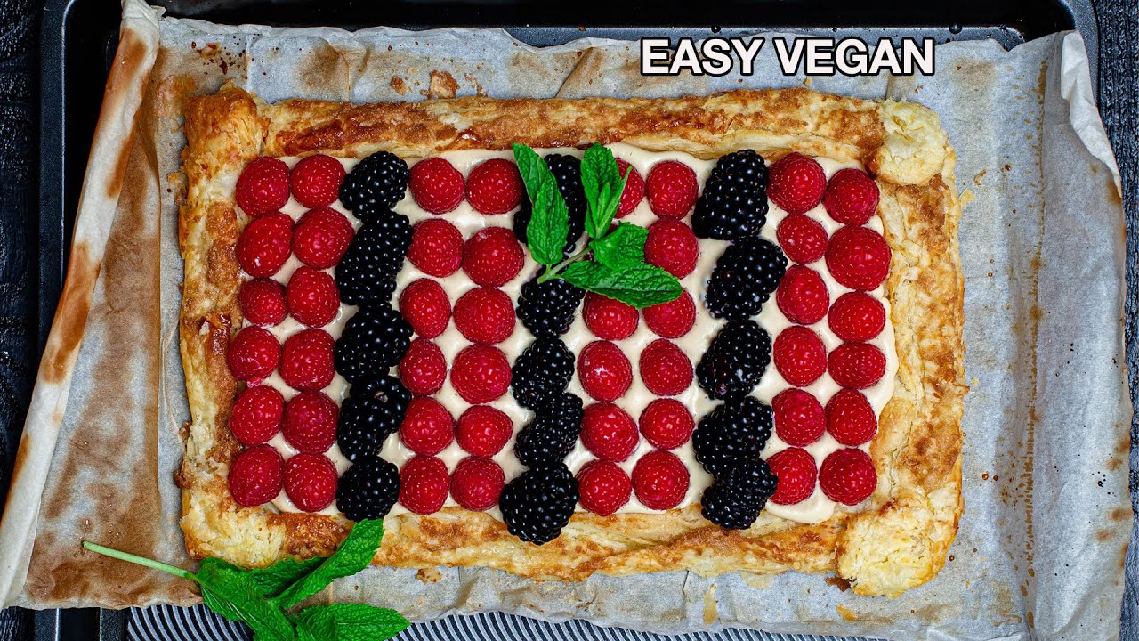 Vegan Berry Tart | The Wicked Kitchen
