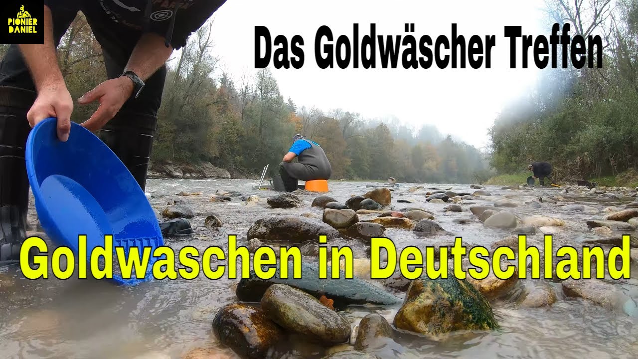 Goldwaschen in Deutschland I Das Goldsucher Treffen