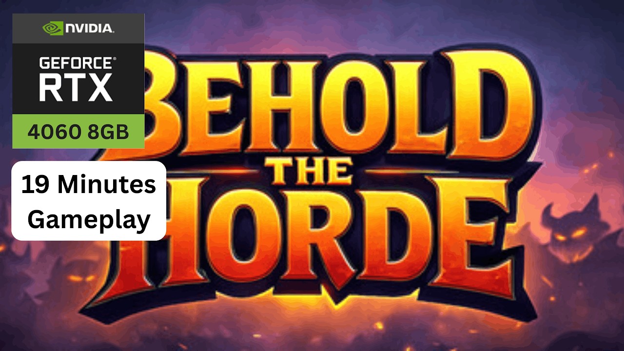 Just dodge the bullet and survive the horde | Behold The Horde Gameplay Demo