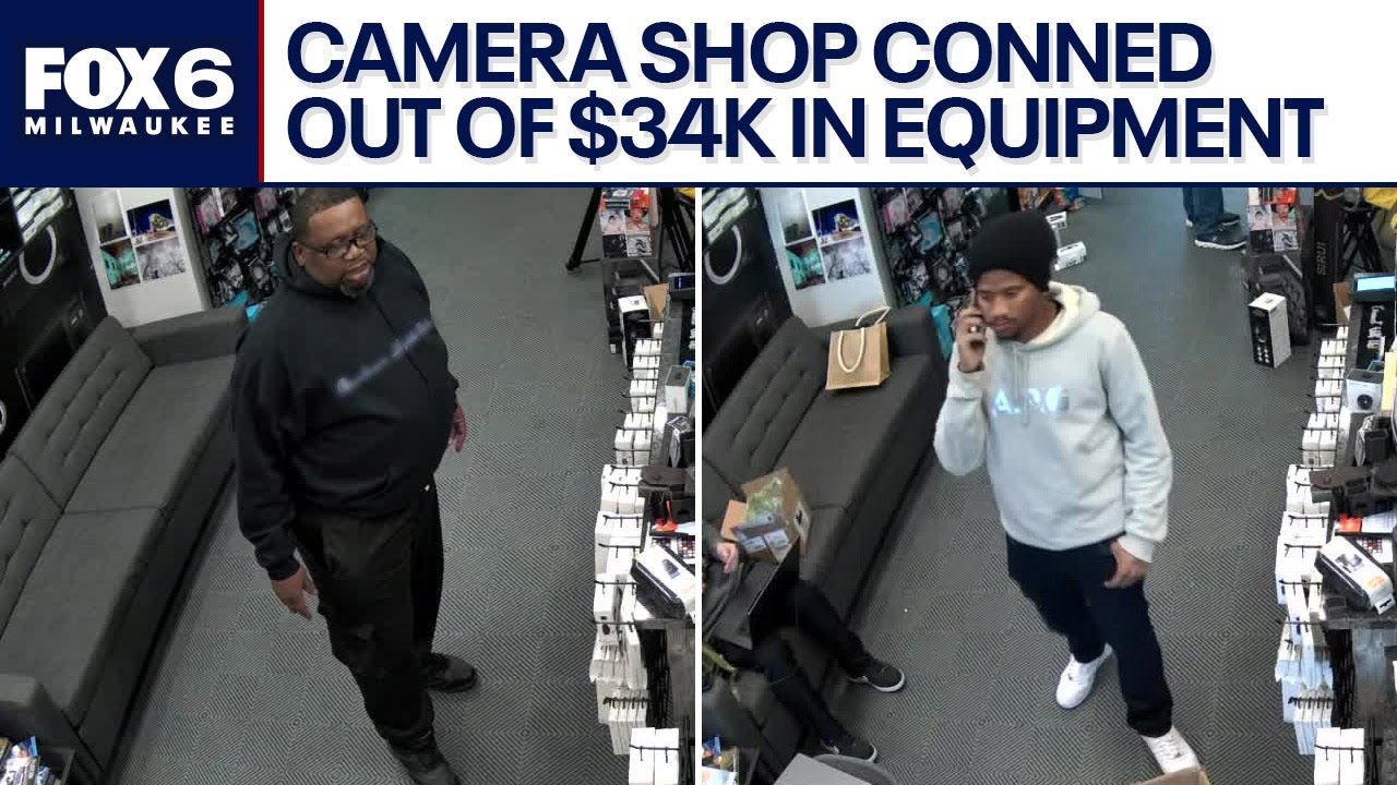 Oak Creek camera shop conned, out $34K of equipment | FOX6 News Milwaukee