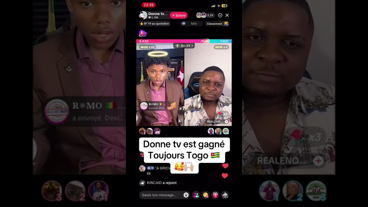 Donné tv7 à été battue en live 😭🤣😜
