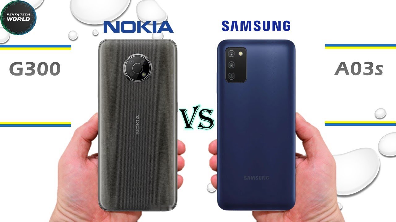 Nokia G300 vs Samsung A03s | Comparison