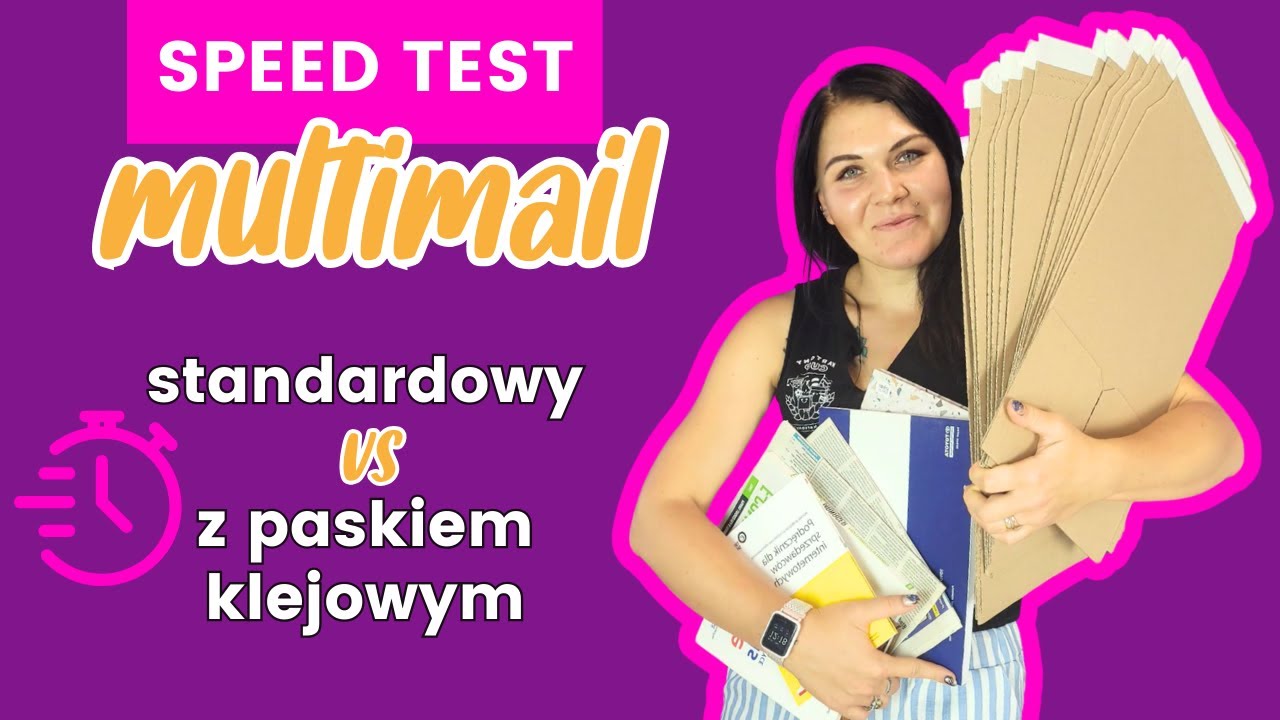 📚Speed test Jak szybko zapakować książkę do wysyłki📦multimail | karton na książkę📚