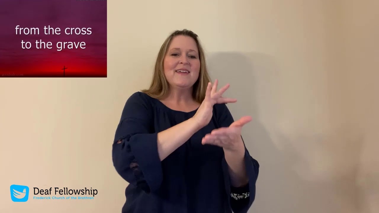 Lord I Lift Your Name on High (ASL worship with lyrics)