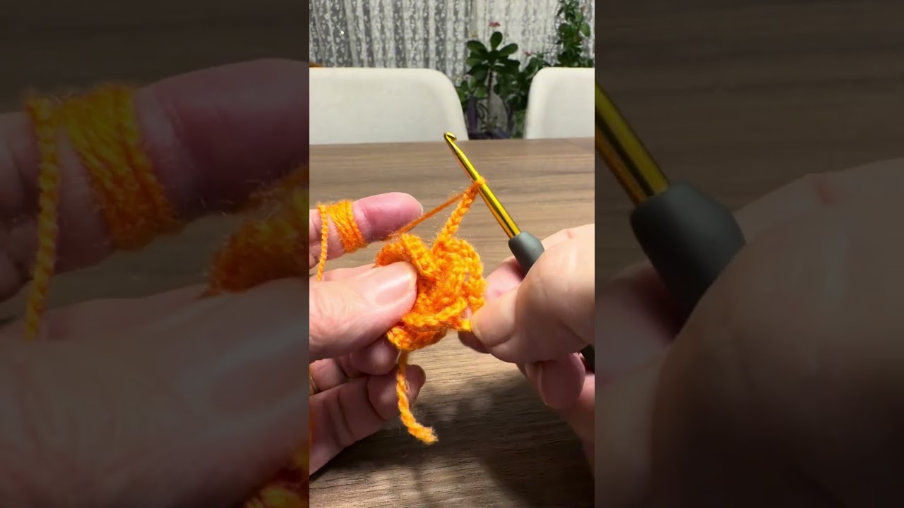 Tığ İşi Çarkıfelek Çiçek Motifi Anlatımı  #motif  #irishcrochet #çiçekyapımı #tığişi   