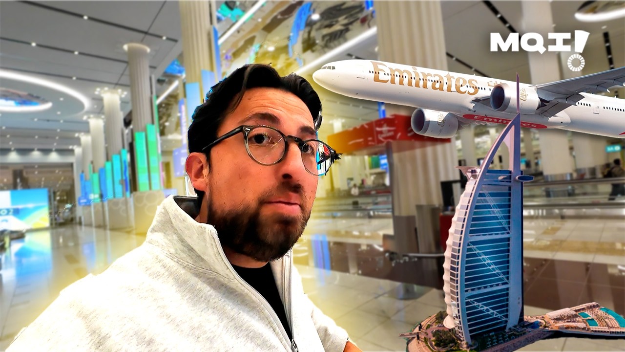 ASÍ es volar en BUSINESS CLASS a Dubai - MQI Emirates